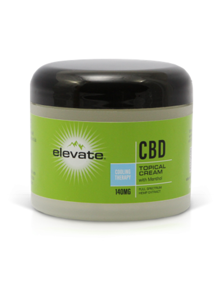 CBD Cooling Therapy Topical Cream 4oz. Tub 140mg