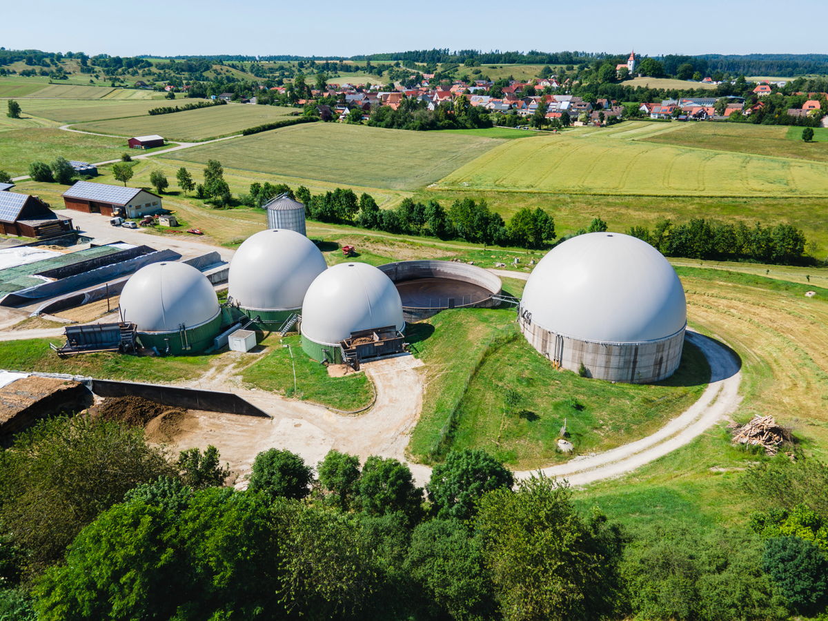 Doppelmembran Gasspeicher für Günter Krieger GmbH & Co KG