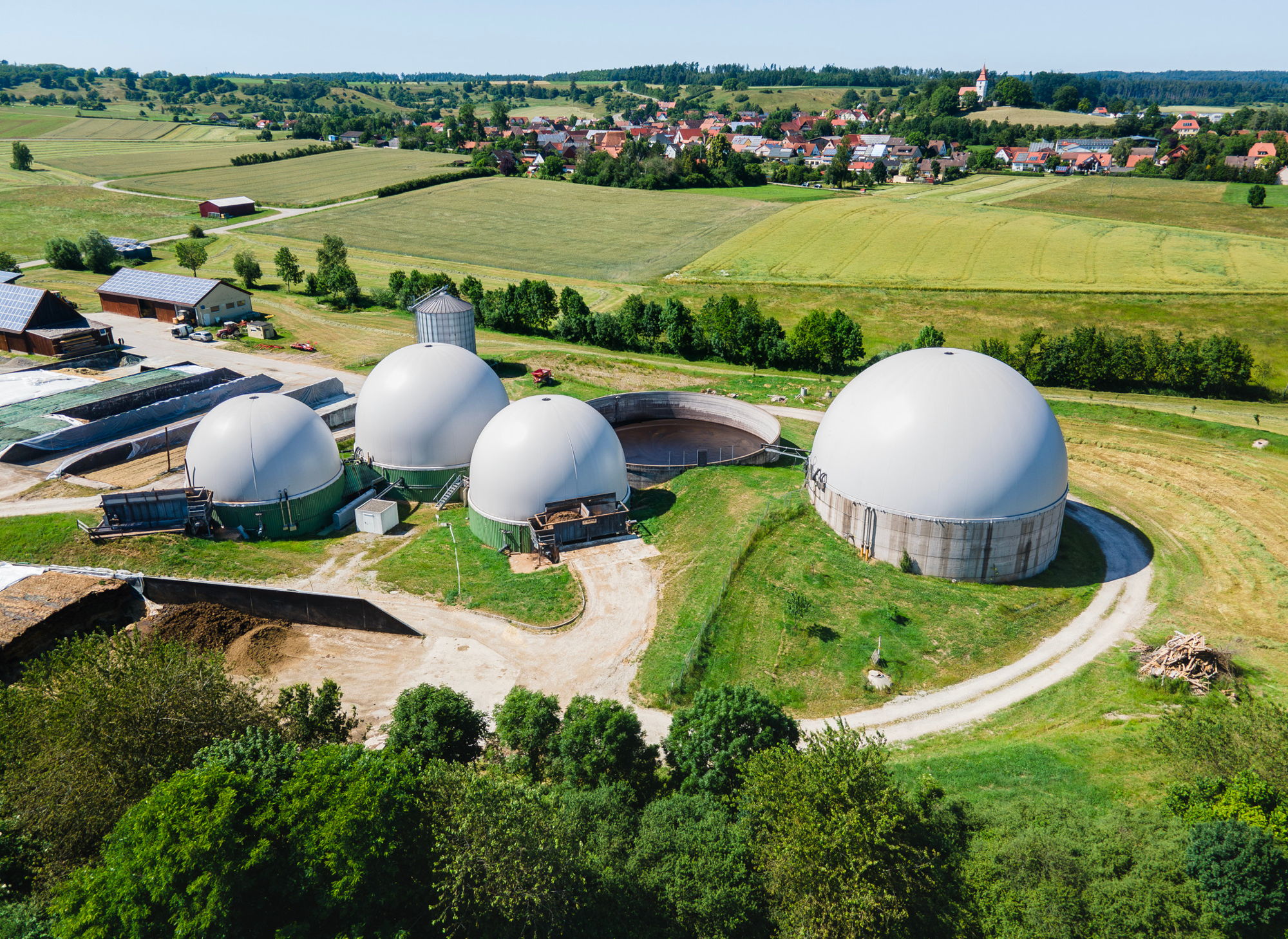 Doppelmembran Gasspeicher für Günter Krieger GmbH & Co KG