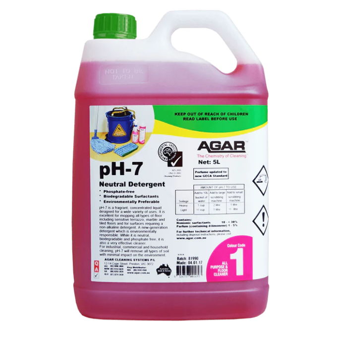 Agar PH-7 Detergent 5L