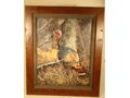 Turkey I by Bob Bertram Framed Canvas 22 x 26