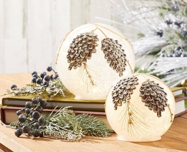 raz imports christmas tree ornament glass ball with cardinal and glitter detail