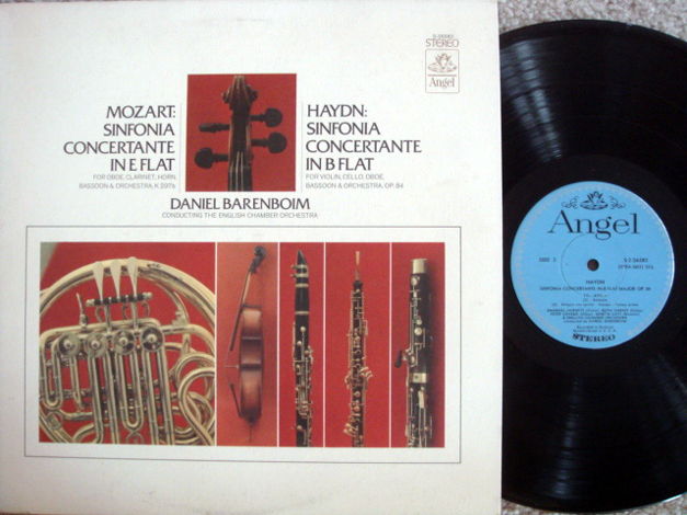 EMI Angel Blue / BARENBOIM, - Mozart-Haydn Sinfonia Con...