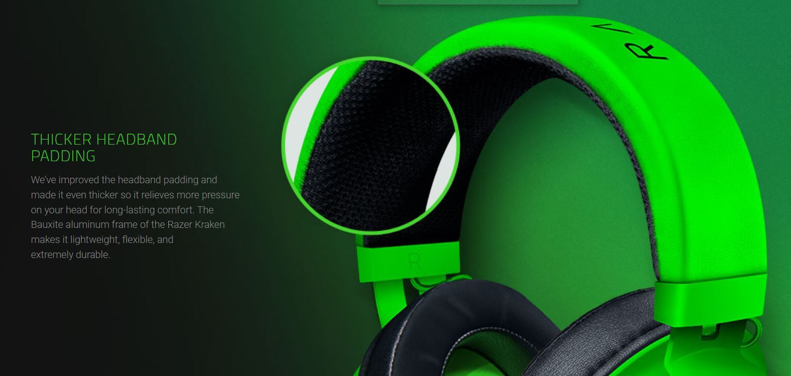 Razer Kraken Green Headset