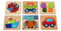 Montessori Happy Puzzles (6 Pack). 