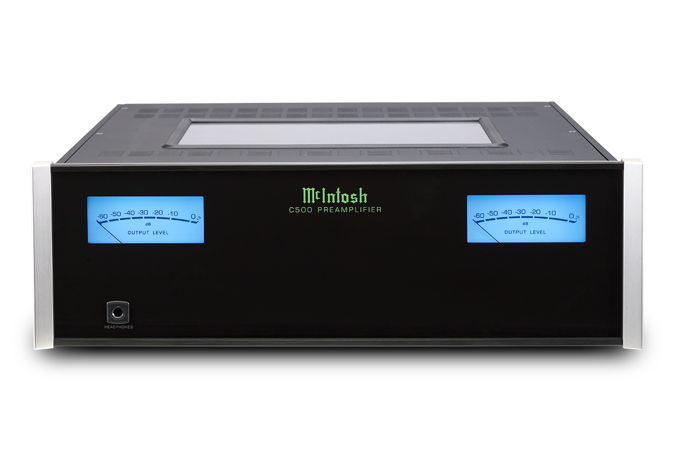 McIntosh c500p and c500c Solid State Stereo Preamplifier
