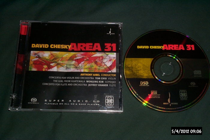 David Chesky - Area 31 SACD Hybrid NM