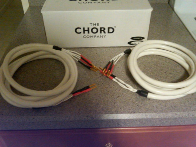 Chord Odyssey 4 bi-wire Speaker Cable  3M Pair - NEW