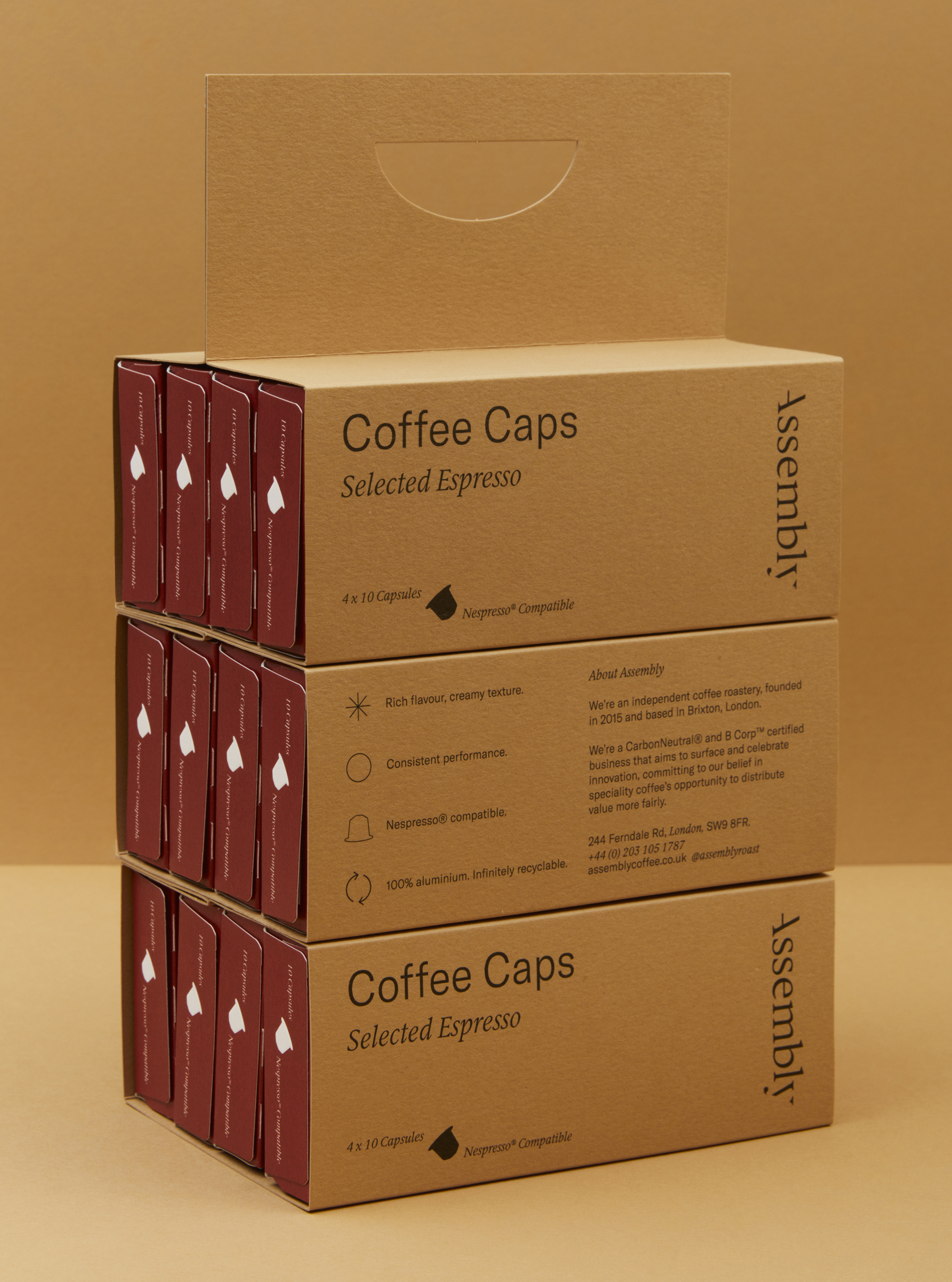 Elite Coffee Capsules  Dieline - Design, Branding & Packaging