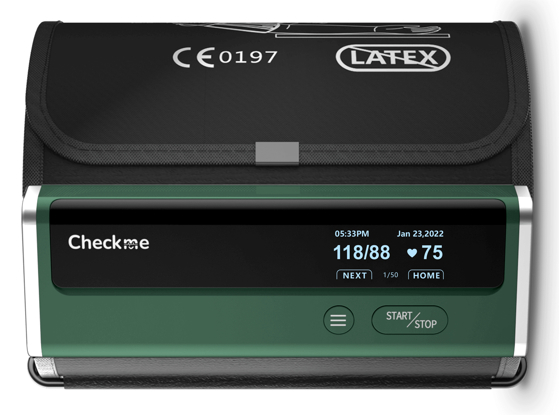 Checkme BP2A Green Bluetooth Blood Pressure Home Monitor