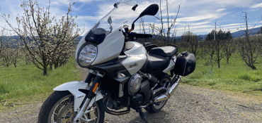 2013 APRILIA MANA 850 GT ABS motorcycle for rent near Portland, OR