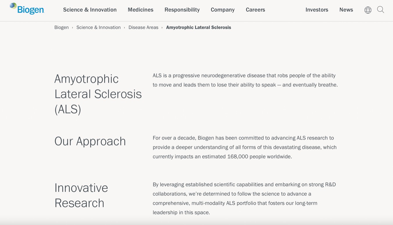 Biogen product / service