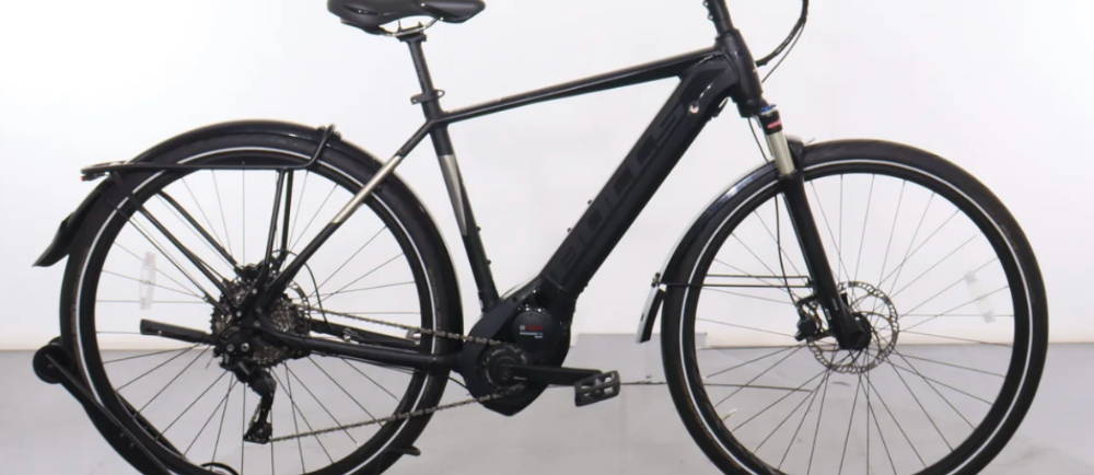 a Bulls Urban EVO step over electric city bike