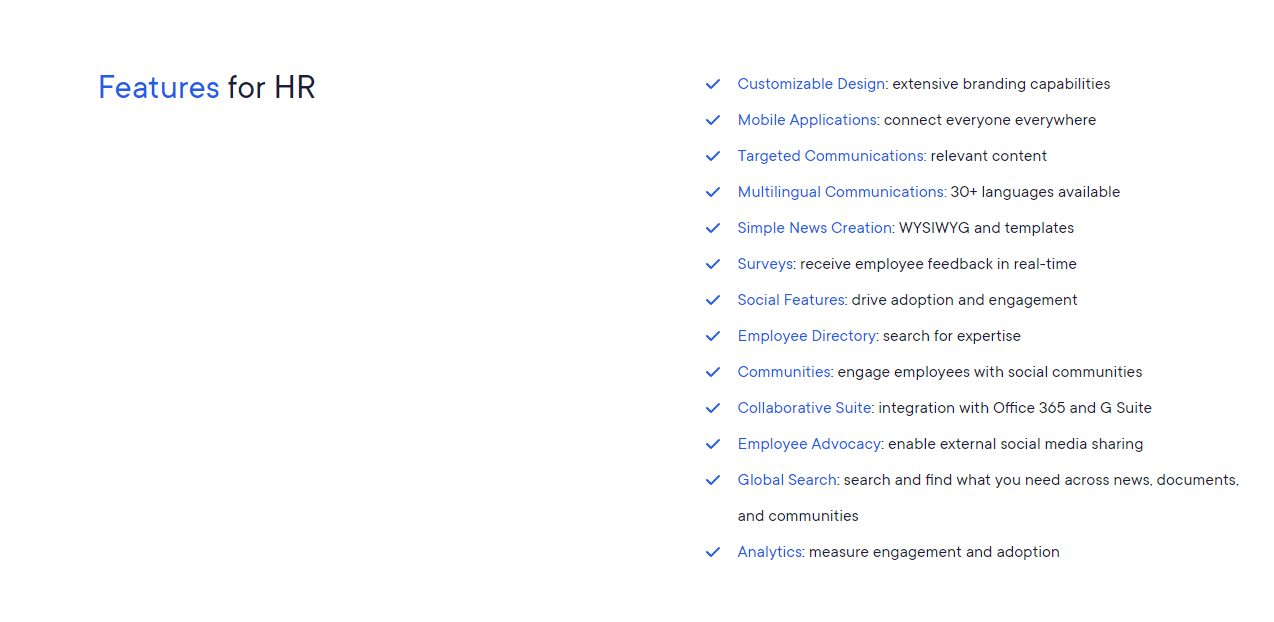 LumApps product / service