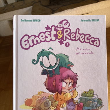 Bande dessinée Ernest et Rebecca