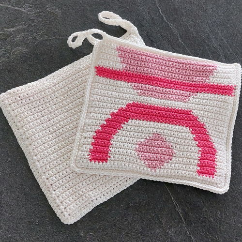 Pot holder Watermelon