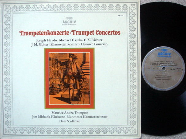 Archiv / MAURICE ANDRE, - Haydn-Richter Trumpet Concert...