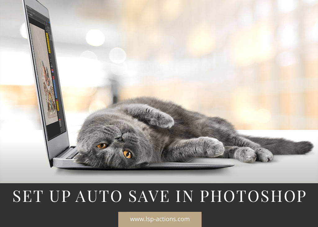 how to auto save in photoshop