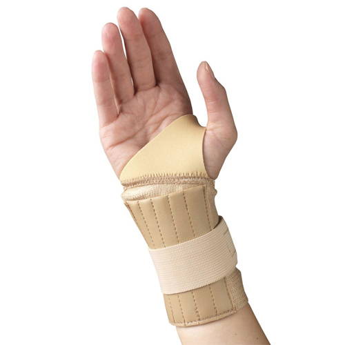 Wrist-Hand PlastiCast Splint – Right Medium, Semi-Rigid Polyethylene With Foam Liner, Ventilated & Water Resistant
