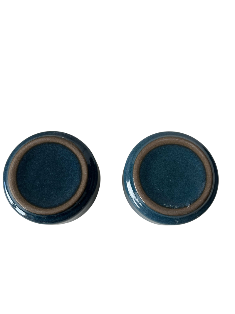 Set of 2: Small Ramekins in Tartine Teal - $68.00 | Heath Vintage & Resale