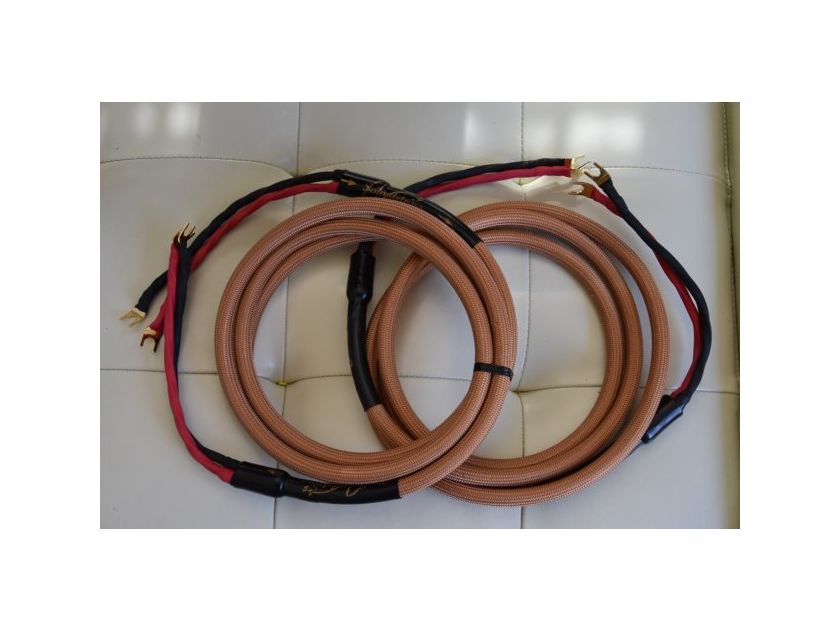 Soundstring Cable Tricormaxial High Performance Speaker Cables - 8' pr. $225