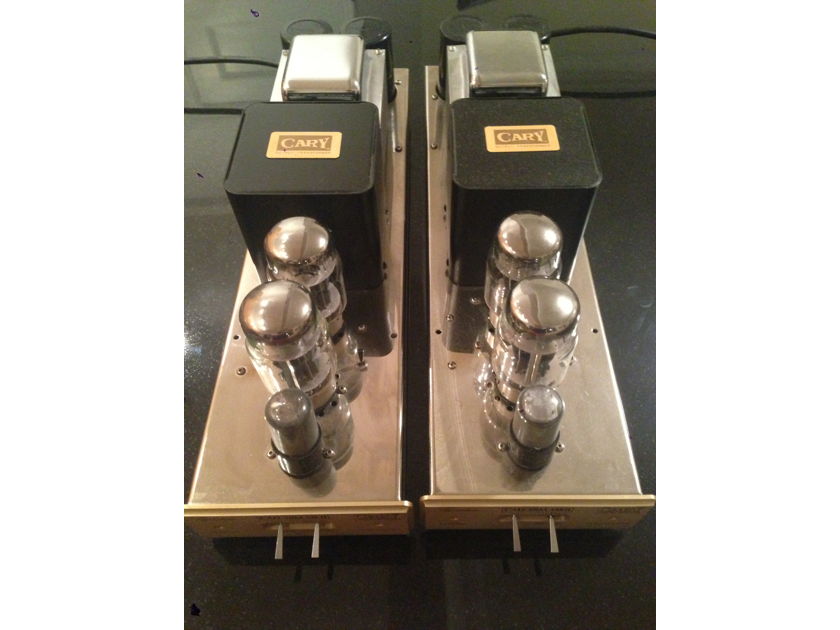 Cary  CAD-50m Mk2 Signature Tube Monoblock Power Amplifiers