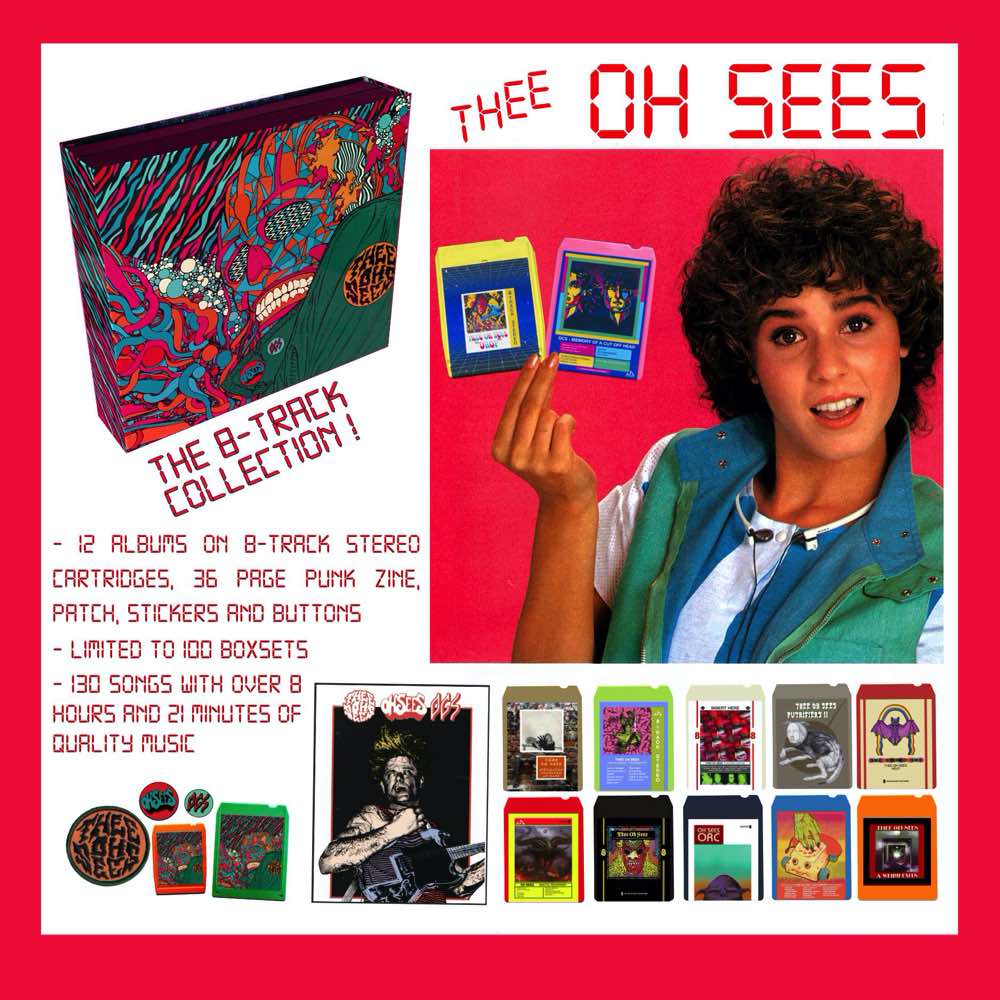 Oh Sees Release New Box Set Of 8-Track Tapes