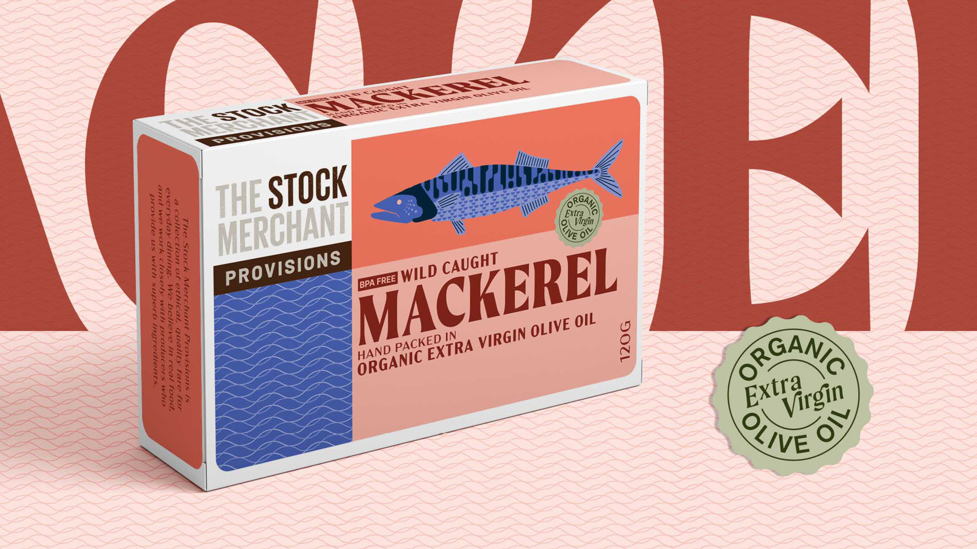 Stock Merchant Provisions' Canned Fish Packaging Highlight's Fishy Details