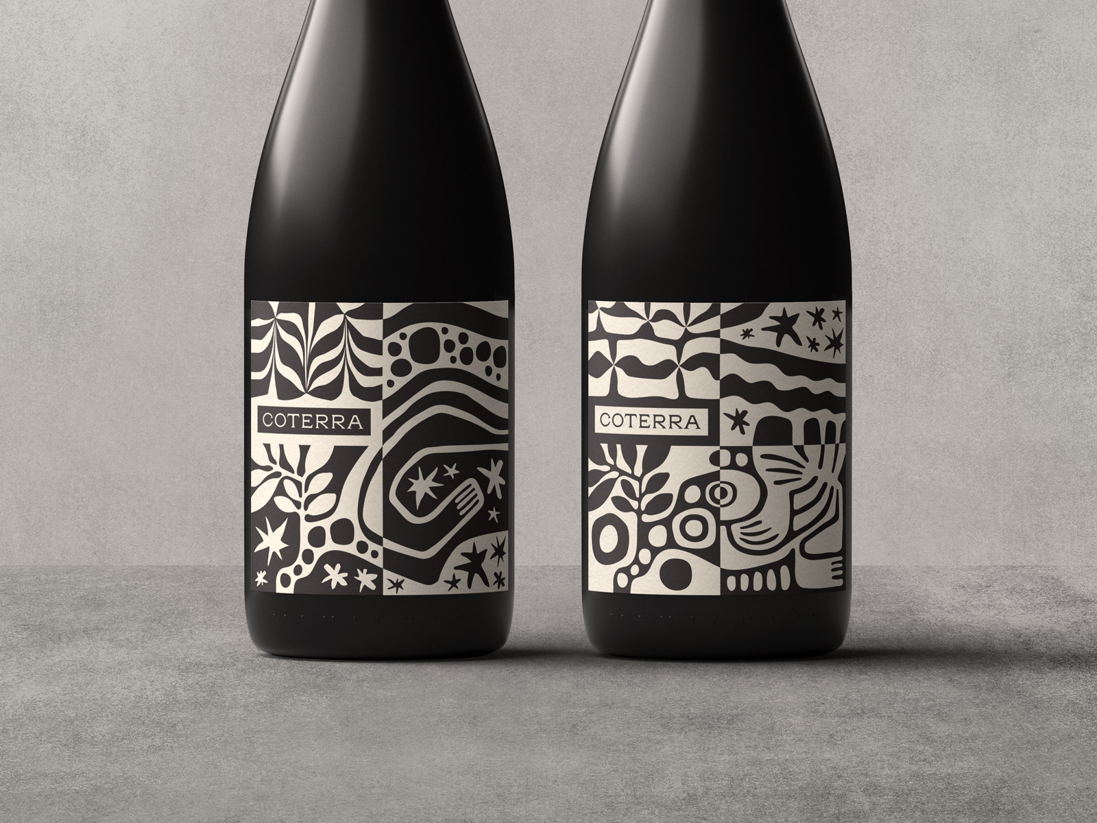 Coterra’s Trippy Label and Cork Design Makes the Practice of Opening a Bottle Feel Like Art