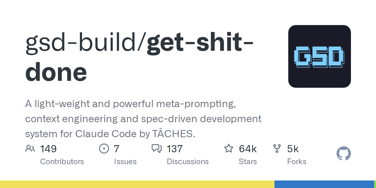 Get Shit Done: Meta-Prompting and Development System