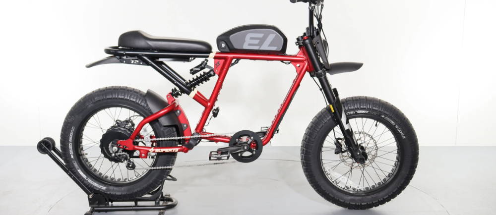 Super73 RX electric bike on display for sale