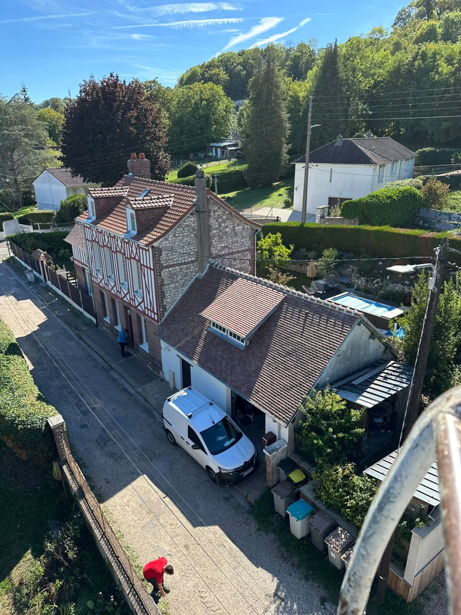 Chantier — couvreur à SAINT-LEGER-DU-BOURG-DENIS — photo 2
