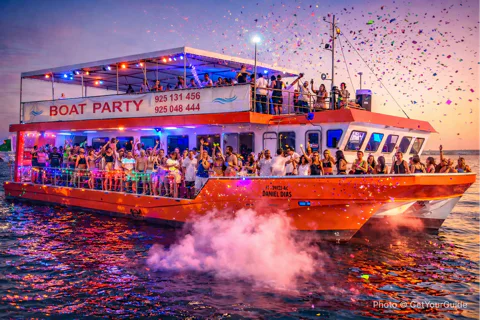 Sunset Boat Party Cruise with DJ and Open Bar