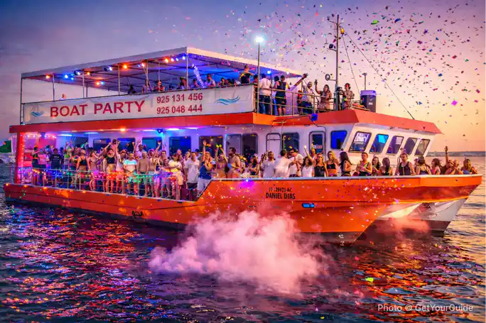 Sunset Boat Party Cruise with DJ and Open Bar