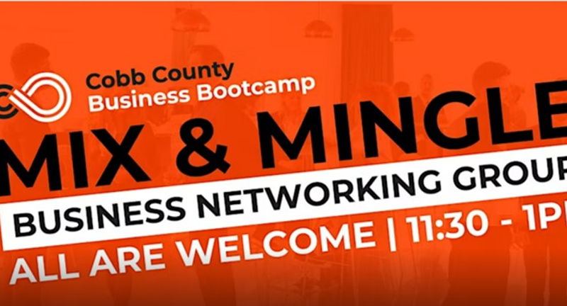 Mix & Mingle with Cobb County Business Bootcamp