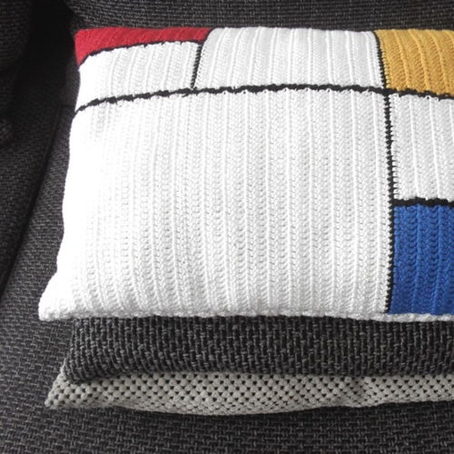 "Mondrian" cushion