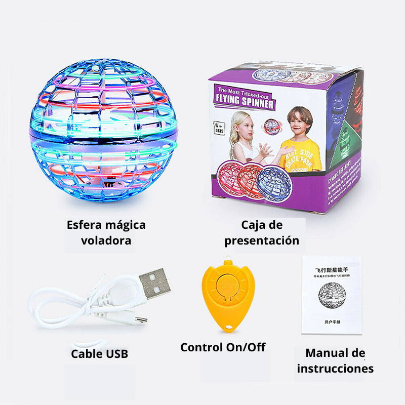 Esfera Voladora led – BLESSING BOX