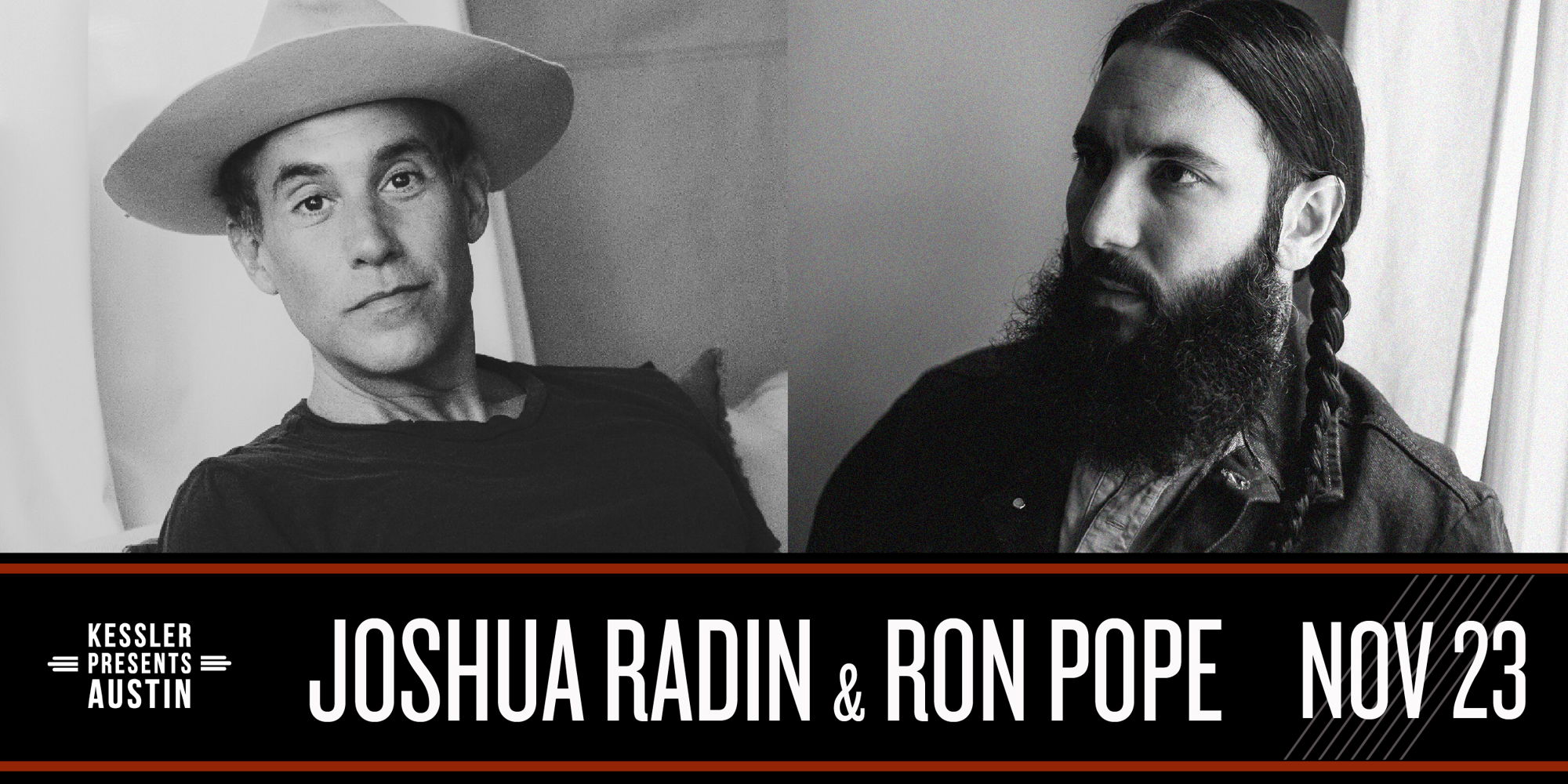 Joshua Radin and Ron Pope promotional image