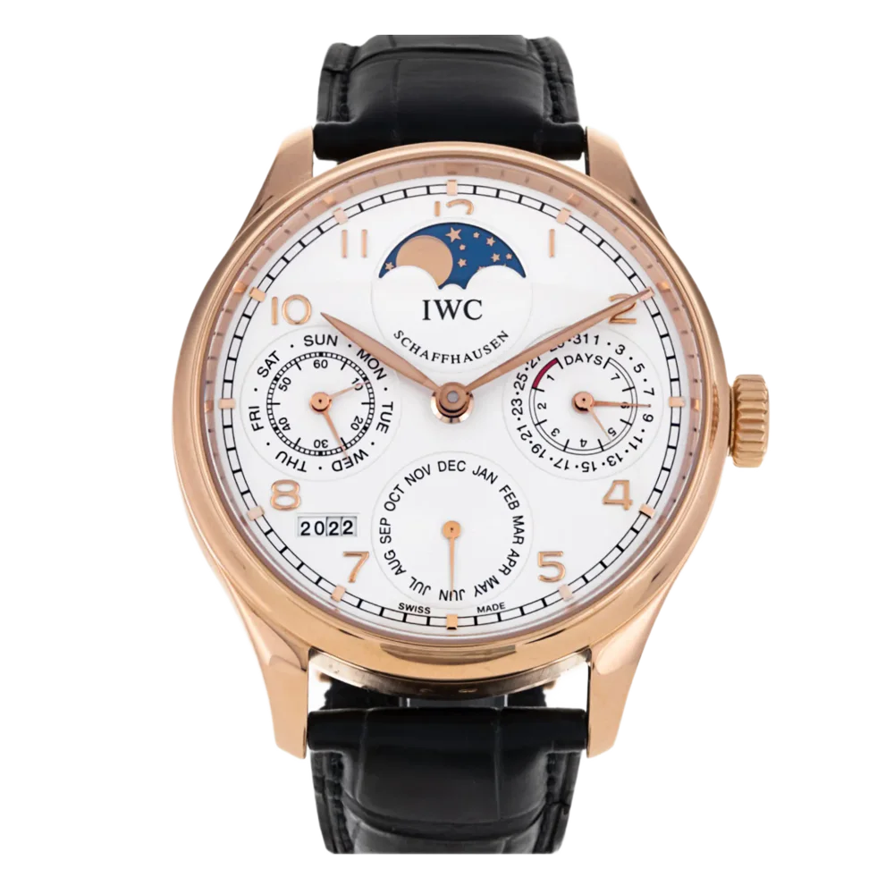 Perpetual Calendar Rose Gold Box and Papers 2016, image 1