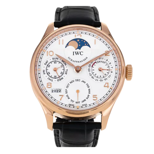 IWC Portuguese Perpetual Calendar Perpetual Calendar Rose Gold Box and Papers 2016