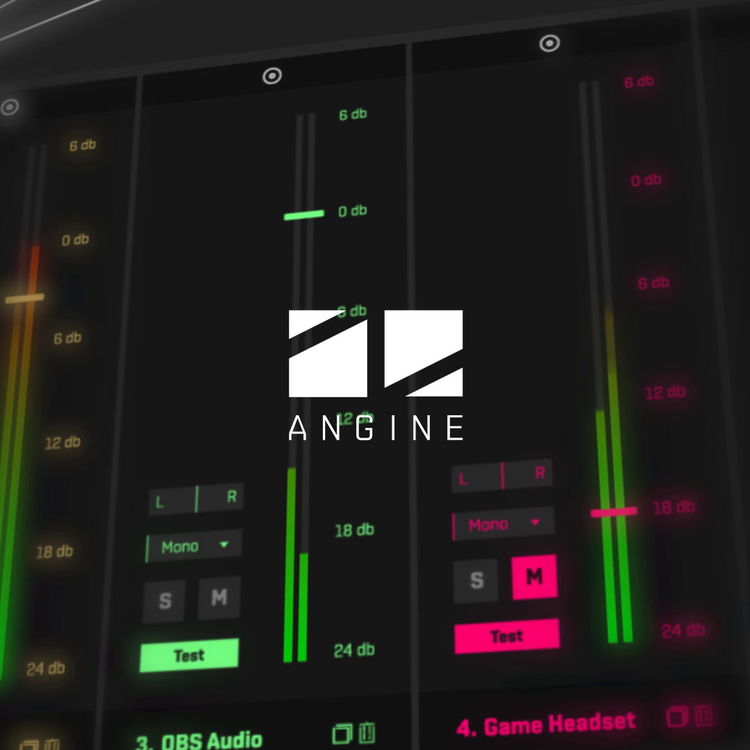 Image of Angine | A virtual audio mixer that streamline the setup process.