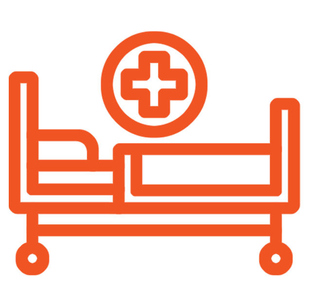 An orange cloud-shaped graphic with a dark gray background. There are no other visible objects, text, or details in the image.