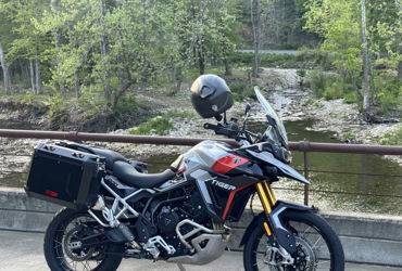 2025 TRIUMPH TIGER 900 RALLY PRO motorcycle for rent near Candler, NC