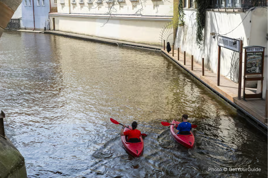 Prague: Vltava River Kayak Tour with Guide - photo 3