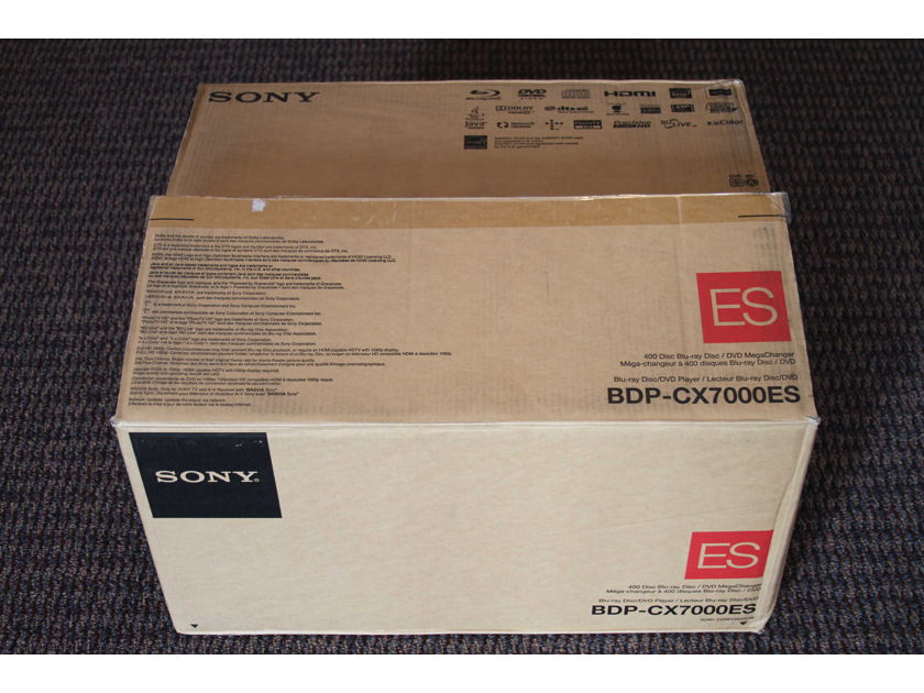 Sony BDP CX7000ES 400 Disc BluRay/DVD/CD Changer