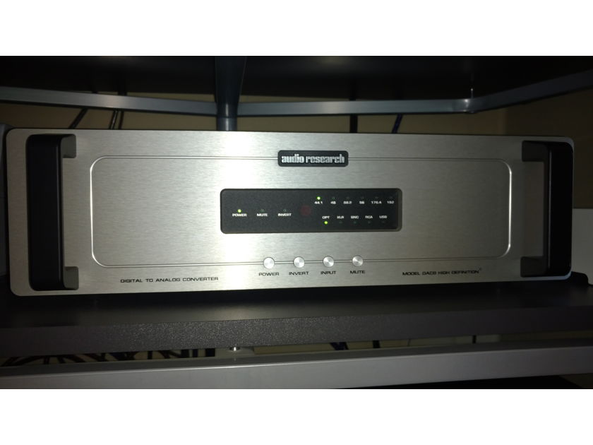 Audio Research DAC8 Pristine Condition--Barely Used (Less than 100 Hours)
