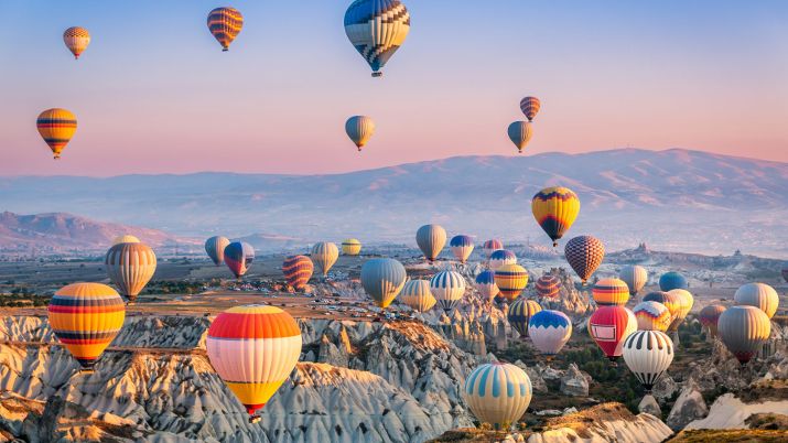 In Cappadocia, hot air balloons aren't just for tourists—they serve as vital transportation for locals, especially in remote areas during winter