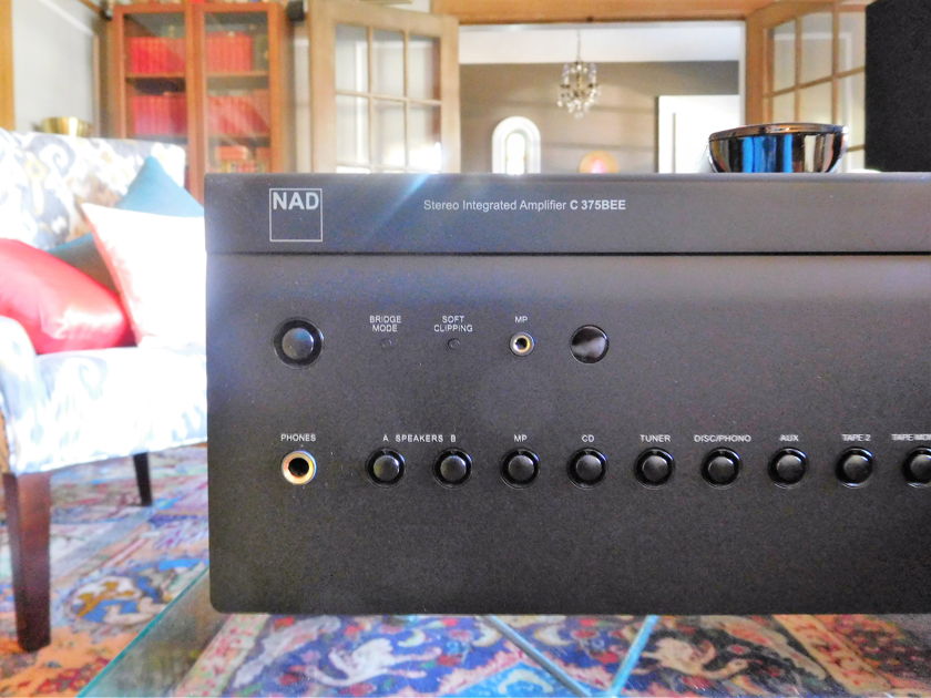 NAD 375BEE Integrated amp with PP 375 plug in MM/MC phono module