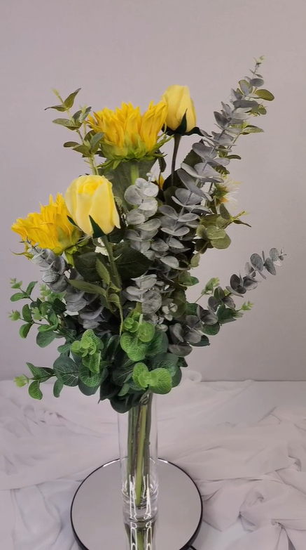Real Touch Sunflower Bouquet '88' - Image 3