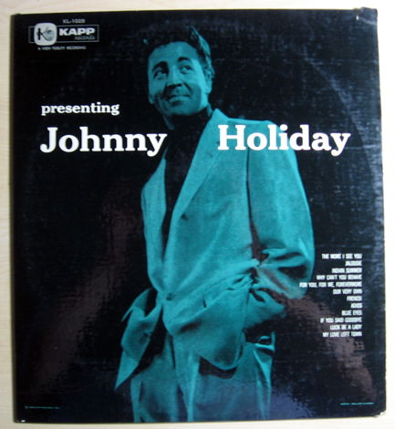 Johnny Holiday - Presenting Johnny Holiday  1956  Mono ...